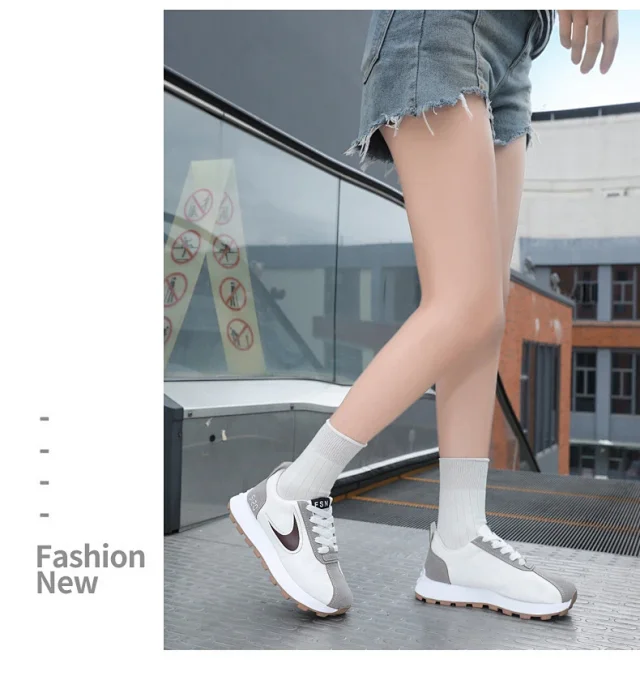Couple Summer Breeze Unisex Dad Sneakers Detail