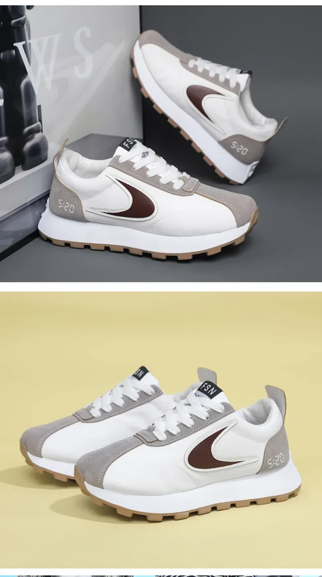 Couple Summer Breeze Unisex Dad Sneakers Detail