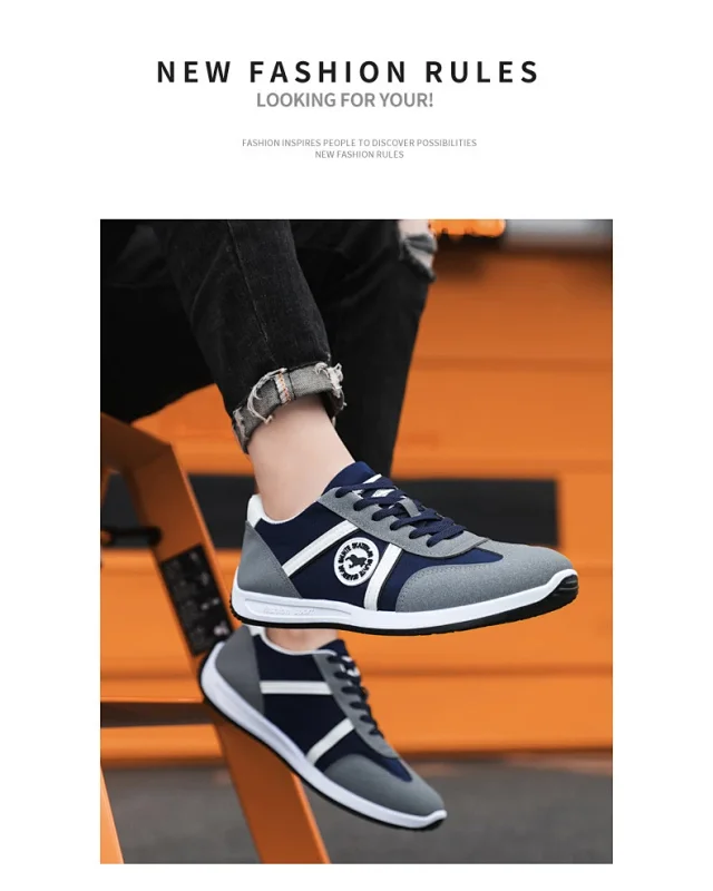 2025 New Men's Korean Style Sneakers Detail