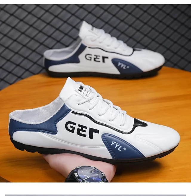 Mens Drive Loafers: Korean Trendy Comfy Everyday Student Detail