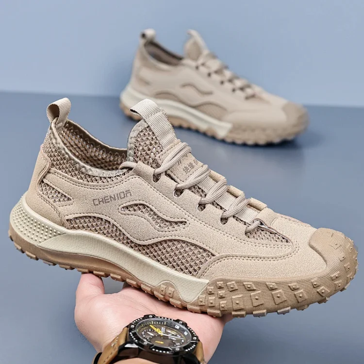 Men's Anti-Slip Mesh Hiking Boots