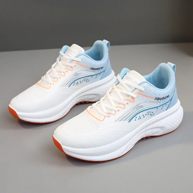 SS25 Women's Mesh Running Shoes White