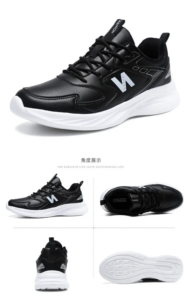 Men's Lightweight Cushioned Running Sneakers SS25 New Detail