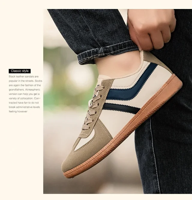 SS25 Panel Vintage Deutsch Trainers Detail
