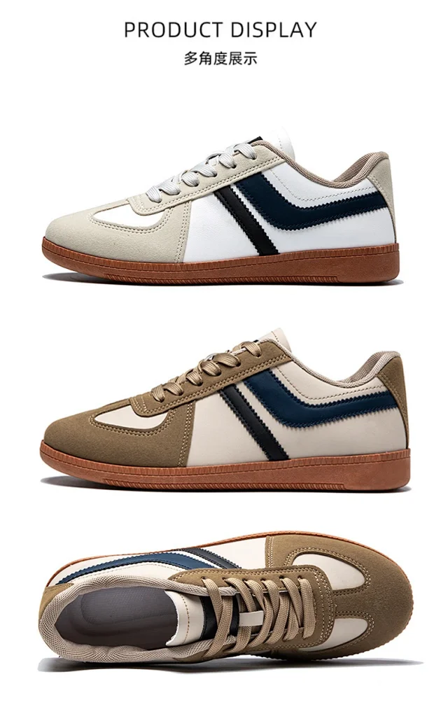SS25 Panel Vintage Deutsch Trainers Detail