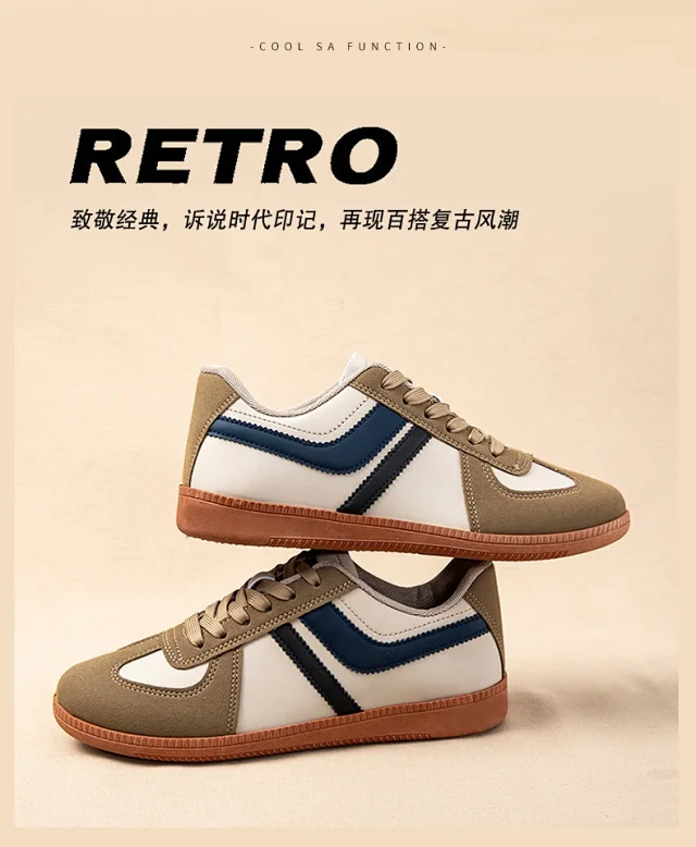 SS25 Panel Vintage Deutsch Trainers Detail