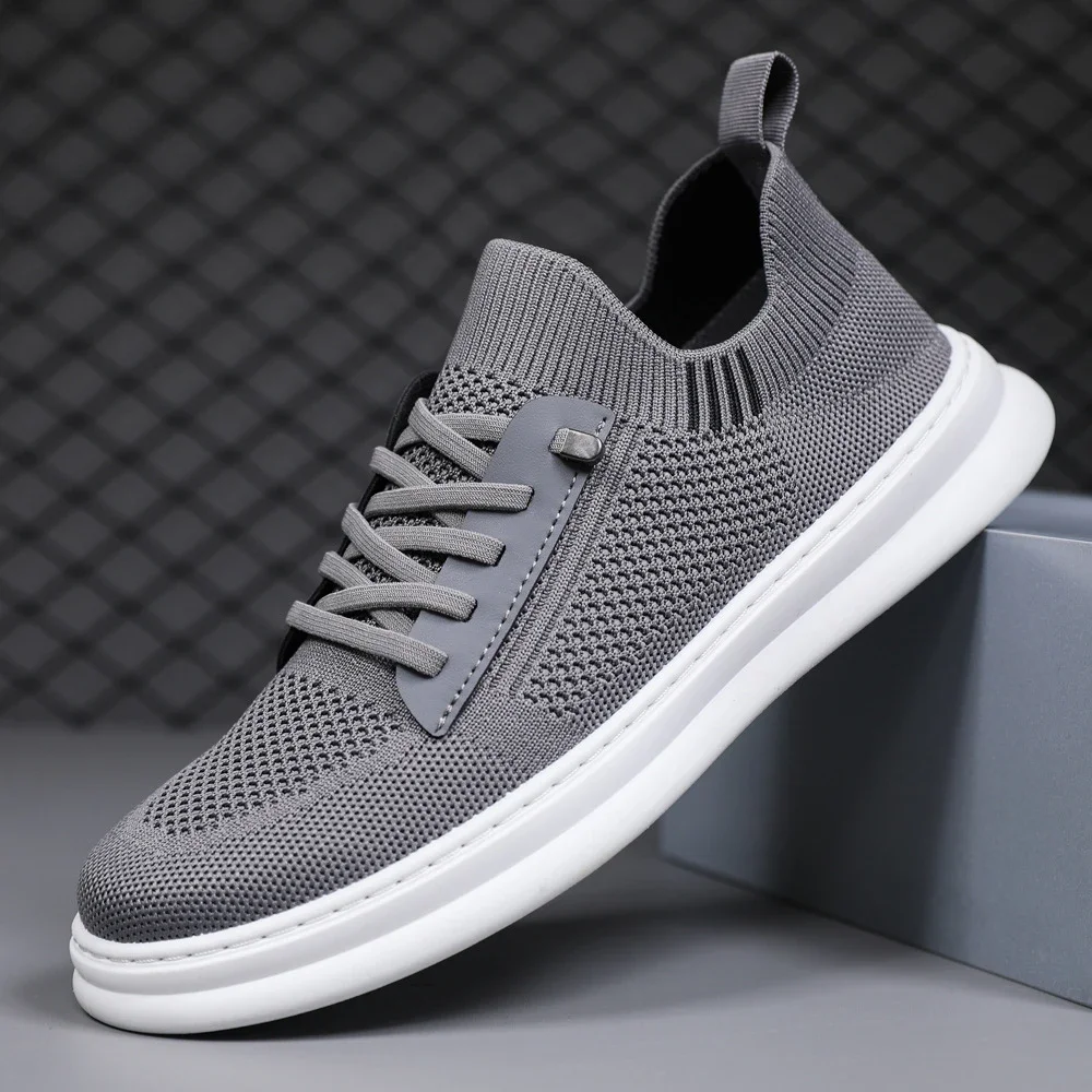 Men's 2025 Mesh Slide-On Skater Shoes