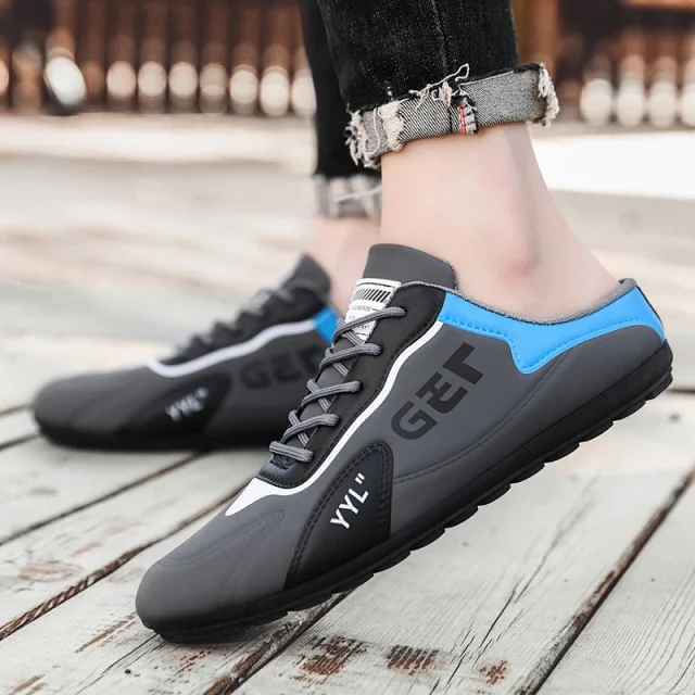 Mens Drive Loafers: Korean Trendy Comfy Everyday Student Detail