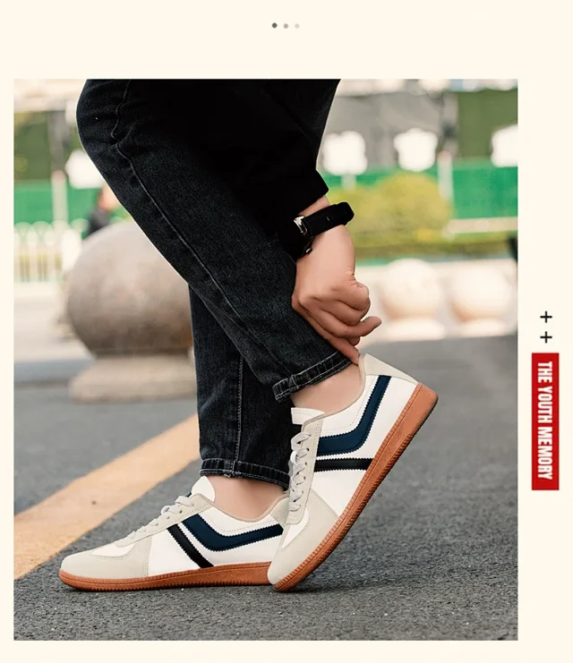 SS25 Panel Vintage Deutsch Trainers Detail