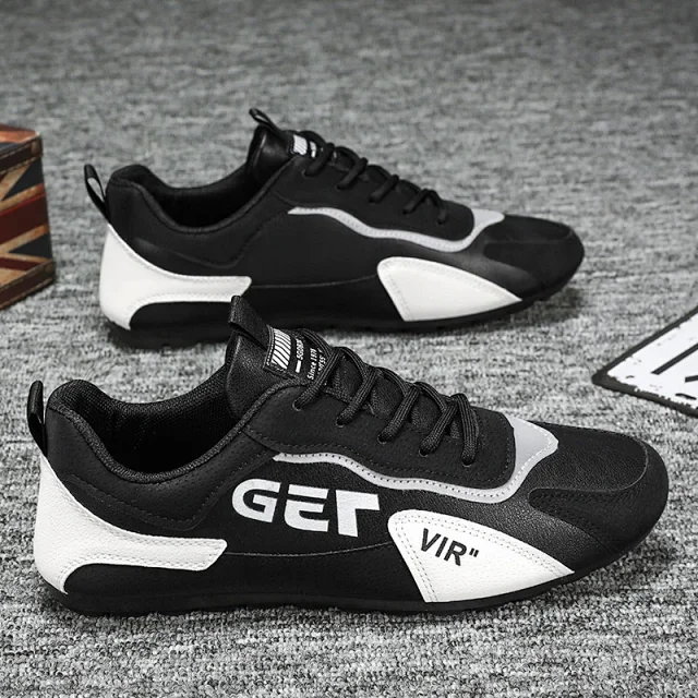 Mens Drive Loafers: Korean Trendy Comfy Everyday Student Detail