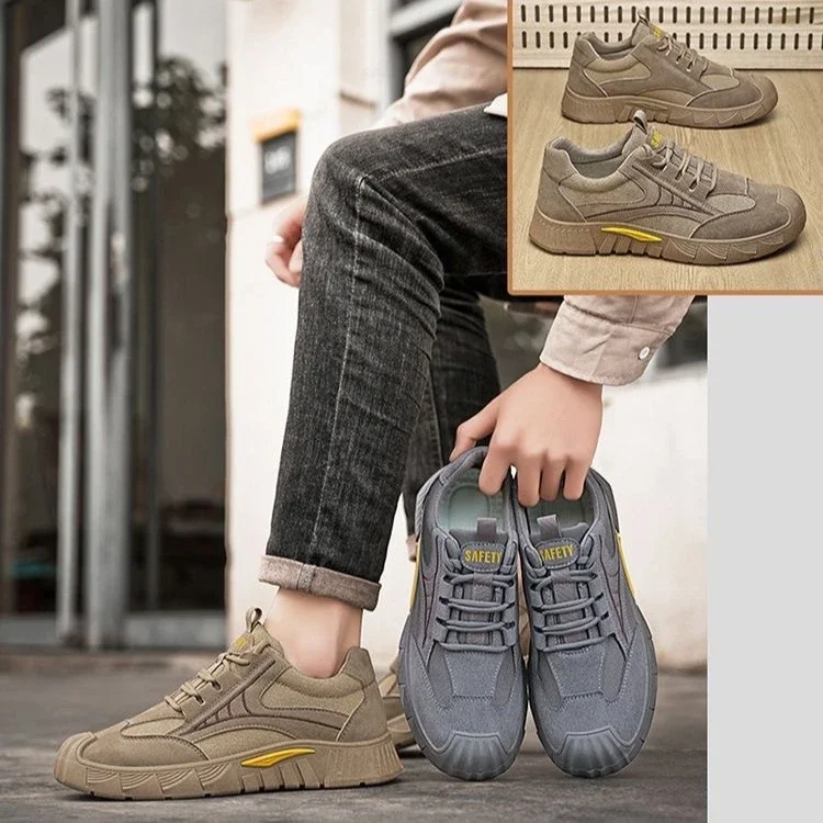 Men's Breathable Outdoor Work Sneakers