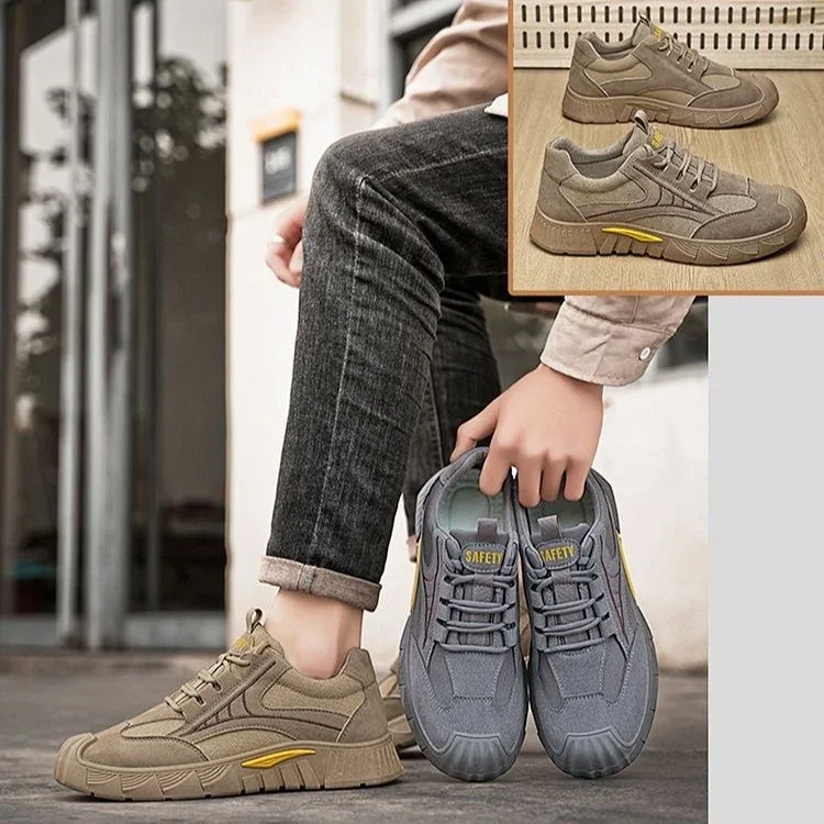 Men's Breathable Outdoor Work Sneakers