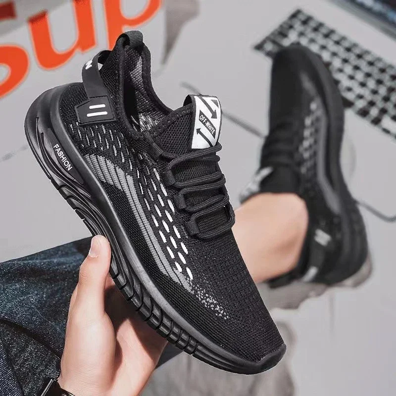 Men's New Flyknit Mesh Running Shoes