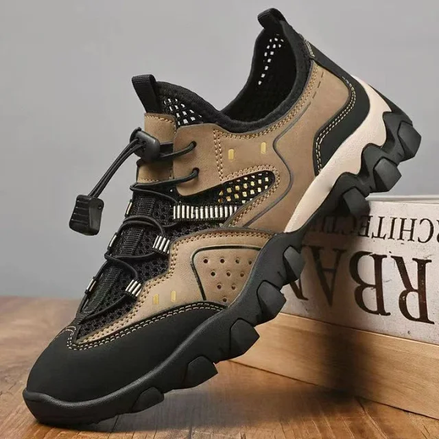 Men's Stitched Outdoor Web Shoes Summer 2025 Detail