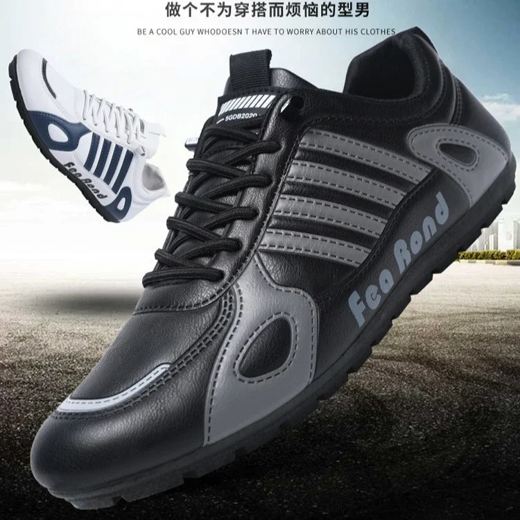 2025 Spring Leather Breathable Comfort Casual Sneakers