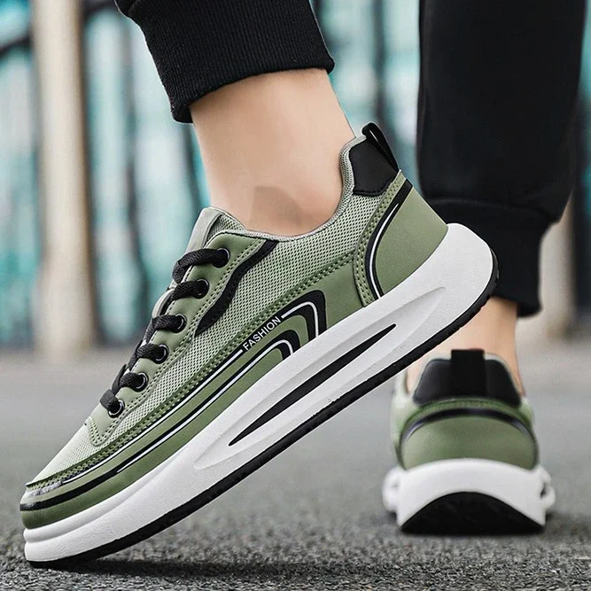 Men's Youth Comfortable Slip-on Breathable Sneakers