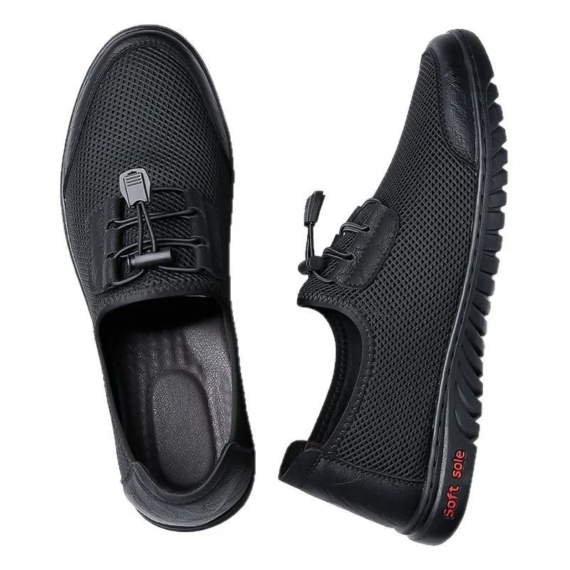 Men's Mesh Slip-On Dad Casual Sandals