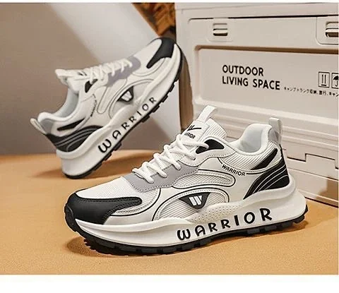 Men's Mesh Durable Running Retro Sneakers Detail