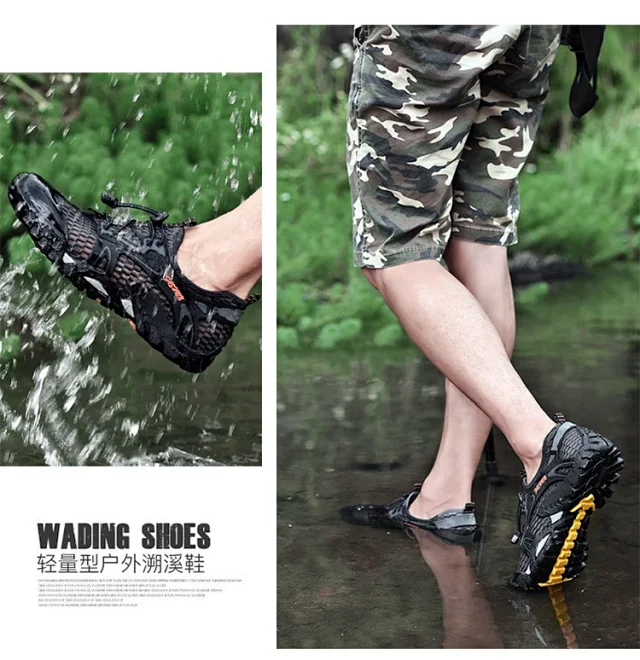 Men's Mesh Water Shoes Outdoor 2025 Detail