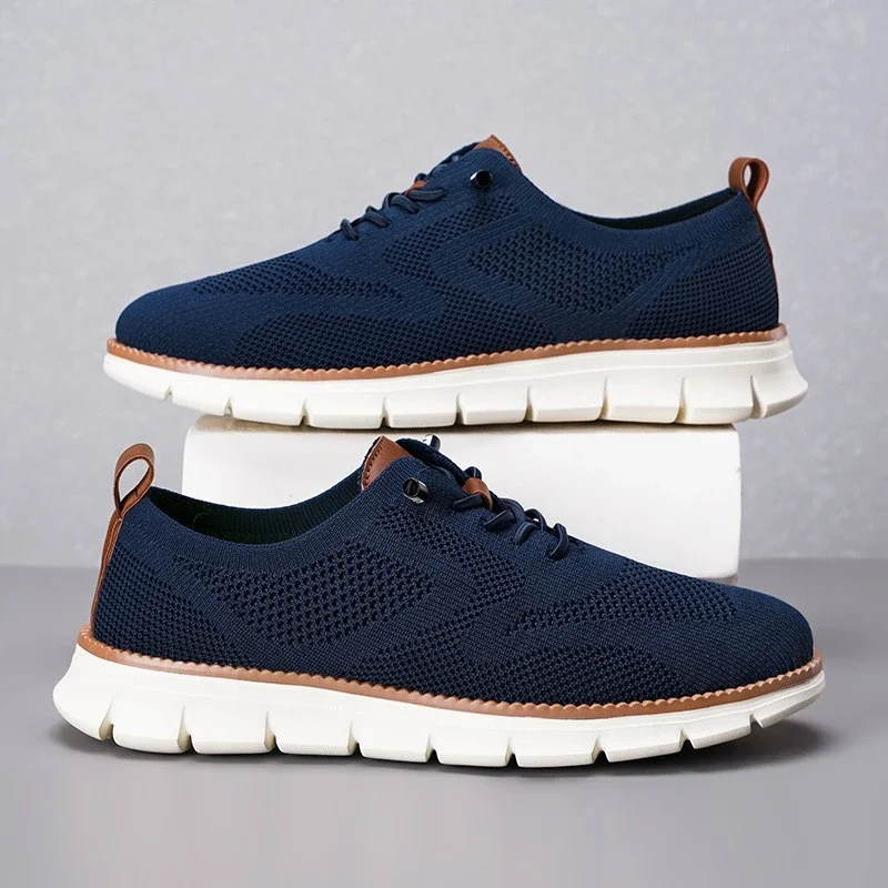 Men's Flyknit Breathable Running Sneakers