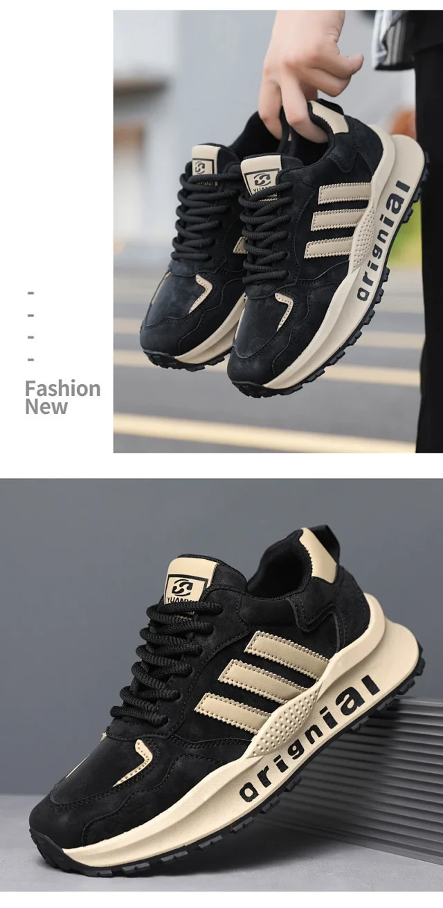 Men's Winter Soft-Sole Breathable Runners 2025 Detail