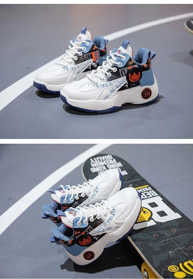 Kids Soft-Sole Durable Fashion Sport Shoes Detail