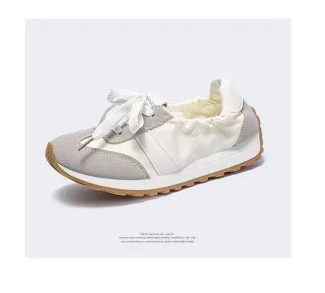 Korean Women's Platform Sneakers Summer 2025 Detail