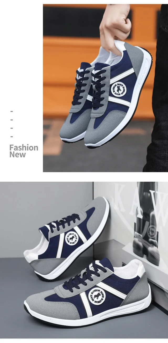 2025 New Men's Korean Style Sneakers Detail