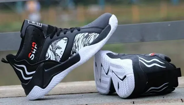 Men's Basketball Shoes 2025 Flyknit High-Top Casual Men Detail
