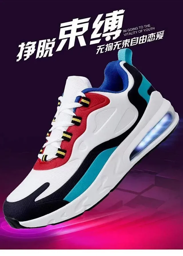New Men's Air Cushion Comfort Sneakers Detail