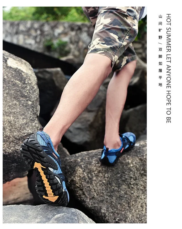 Men's Mesh Water Shoes Outdoor 2025 Detail