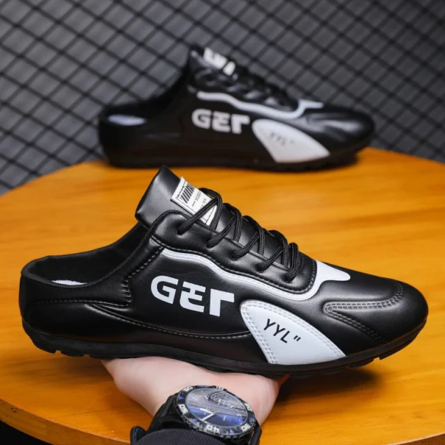 Mens Drive Loafers: Korean Trendy Comfy Everyday Student Detail