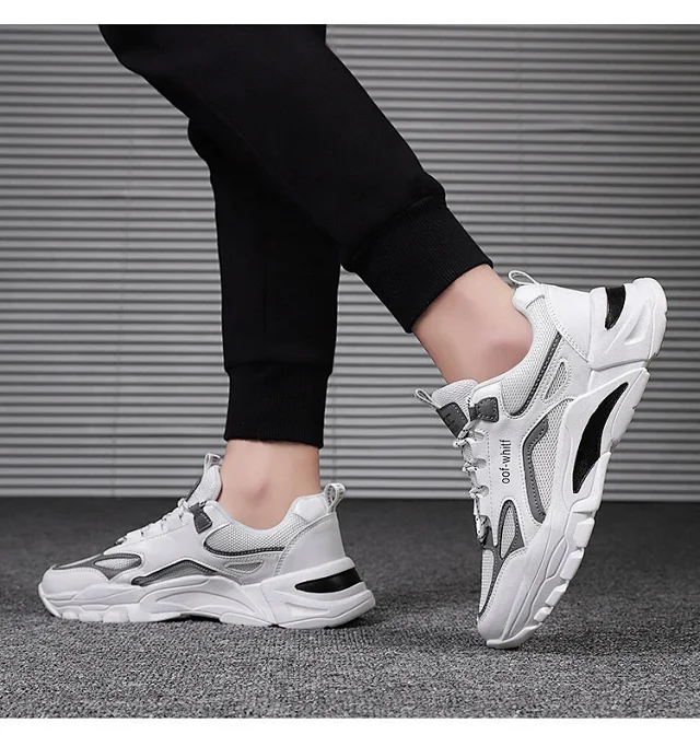 2025 Men's Korean Chunky Running Shoes Detail