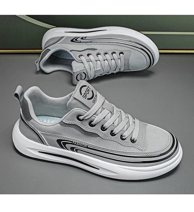 Men's Youth Comfortable Slip-on Breathable Sneakers Detail