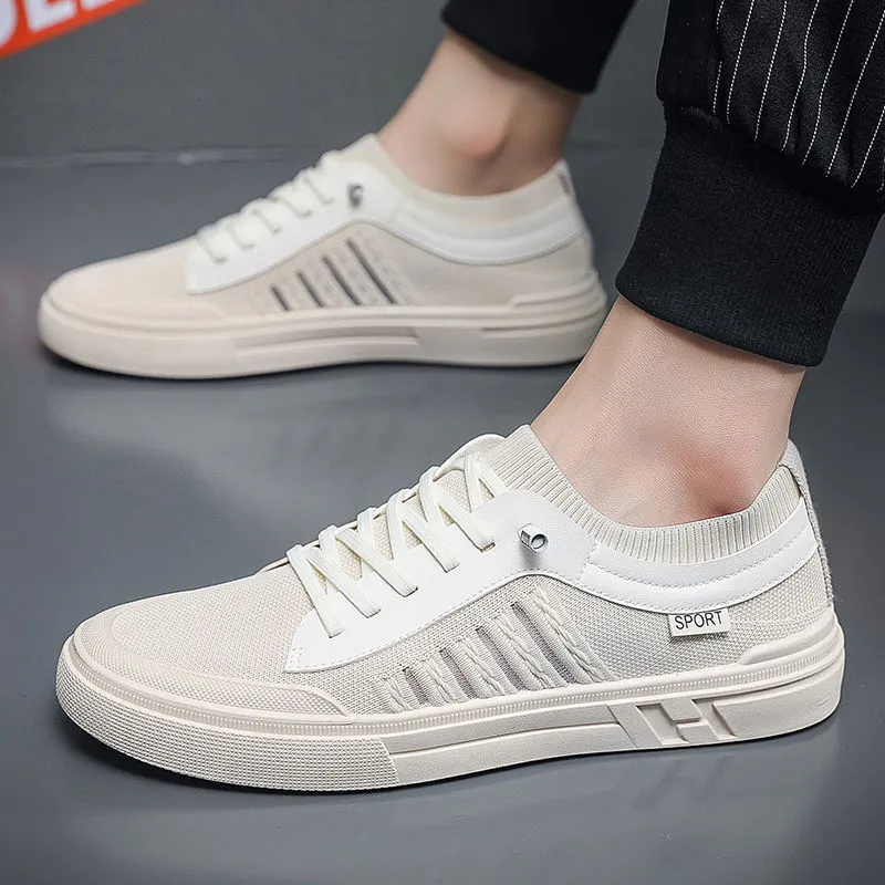 New Woven Mesh Outdoor Sneakers Men