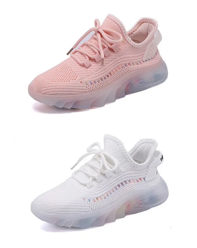 2025 Women's Mesh Airy Jelly Sole Sneakers Detail