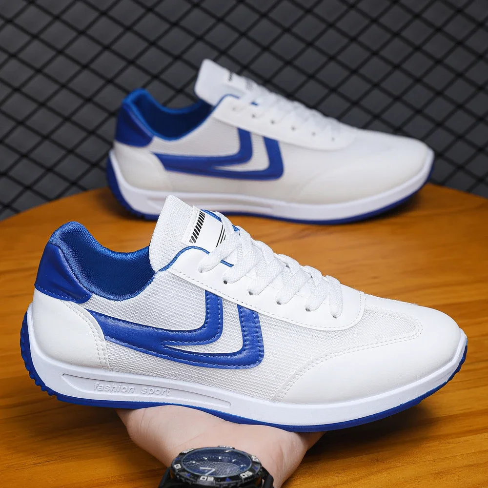 Men's Summer Breathable White Casual Sneakers