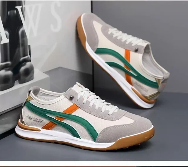 Men's New Korean Retro Running Shoes Detail