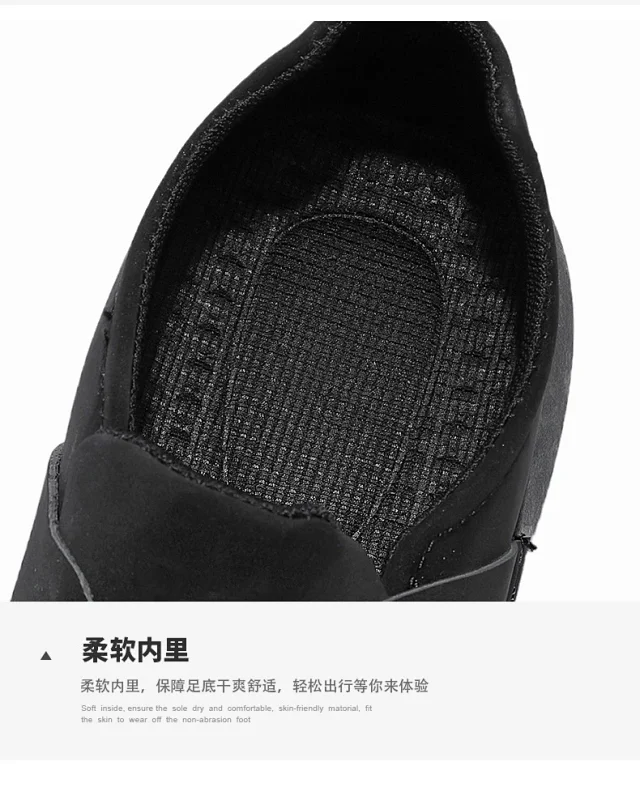 Men's Retro Suede Loafers Spring 2025 Detail