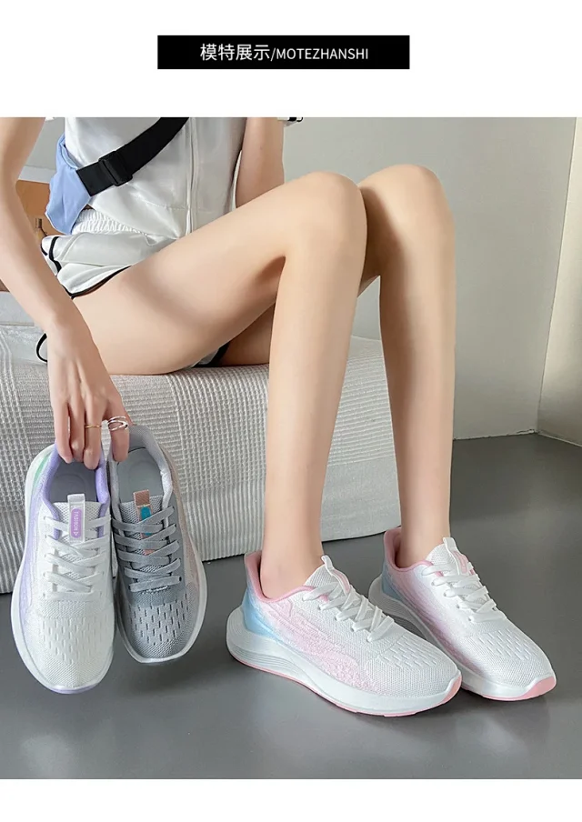 Women's Spring Mesh Sneakers Korean Style Detail