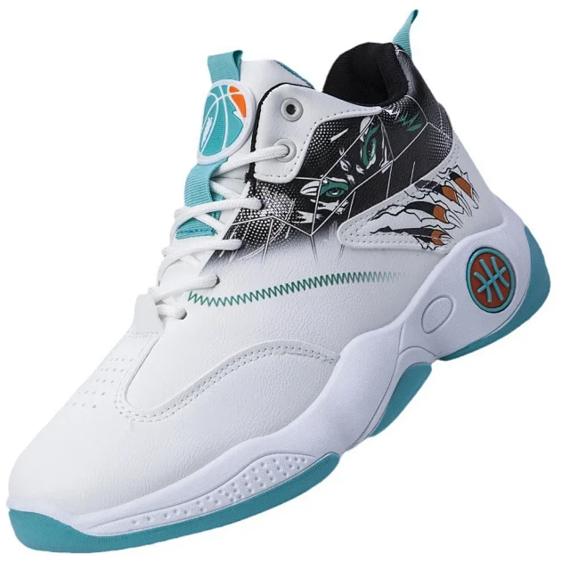 Men's Korean High-Top Dad Basketball Shoes Detail