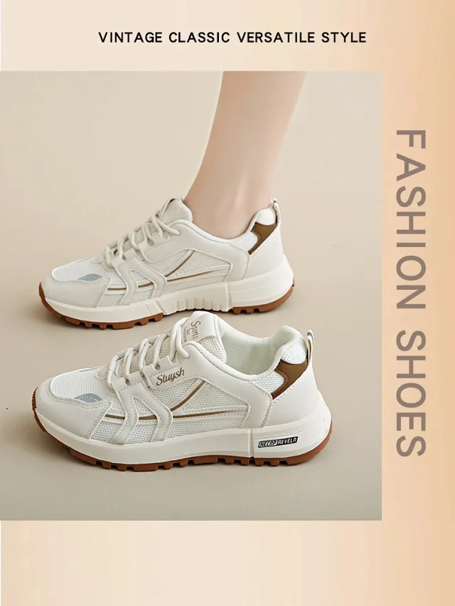 Women's 2025 Breathable Korean Sneakers Detail