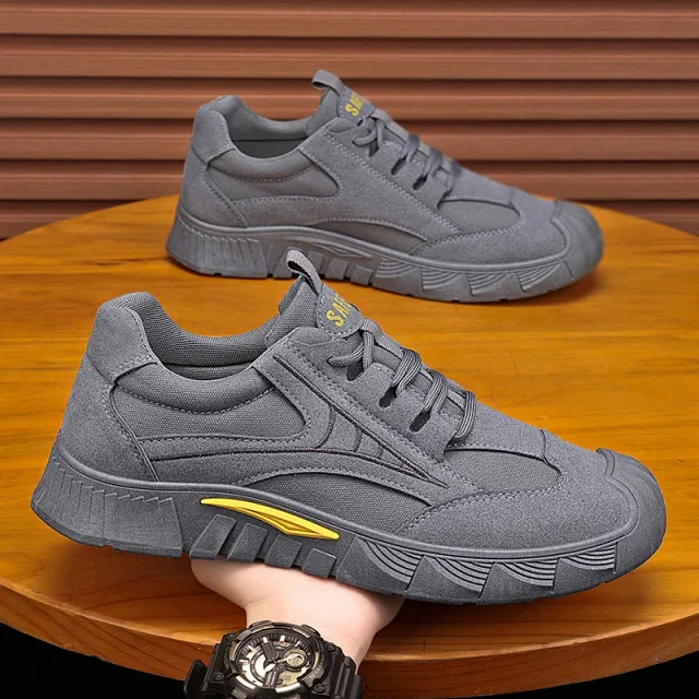 Men's Breathable Outdoor Work Sneakers Detail
