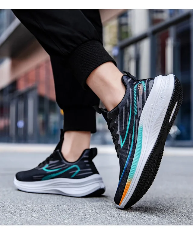 2025 Men Youth Cushioned Mesh Sneakers Detail