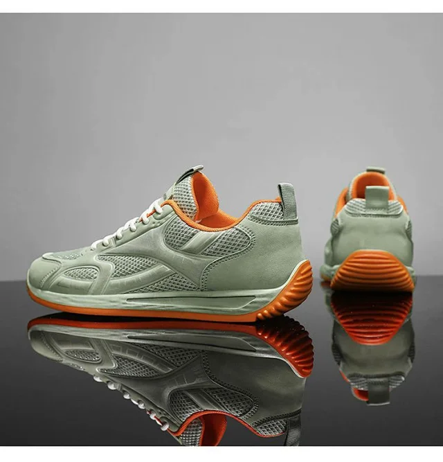 Gump Men's Breathable Mesh Chunky Sneakers Detail