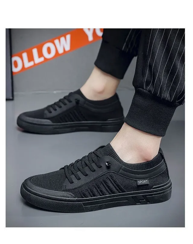 New Woven Mesh Outdoor Sneakers Men Detail