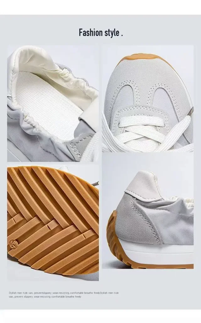 Korean Women's Platform Sneakers Summer 2025 Detail