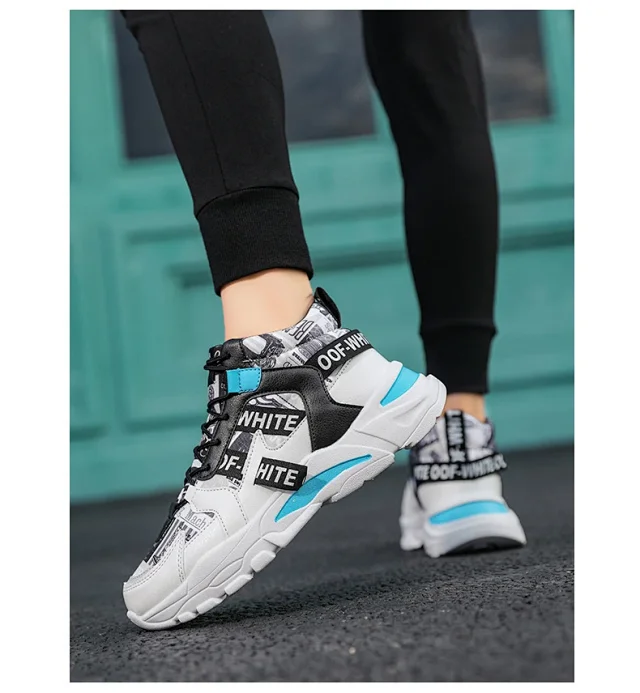 2025 Korean Men's High-Top Dad Shoes Detail