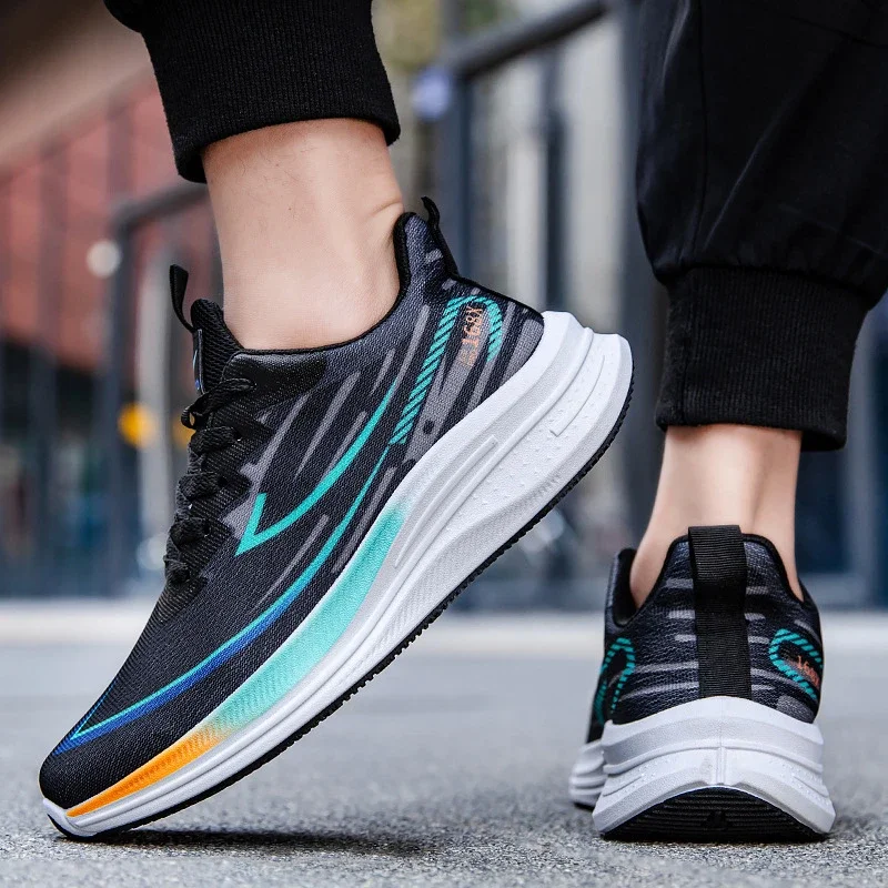 2025 Men Youth Cushioned Mesh Sneakers
