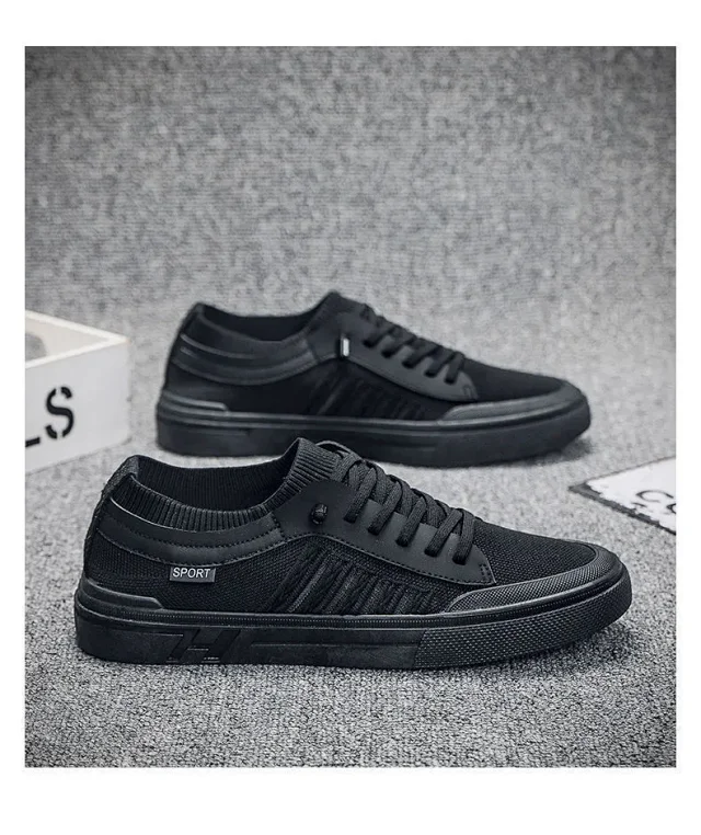 New Woven Mesh Outdoor Sneakers Men Detail